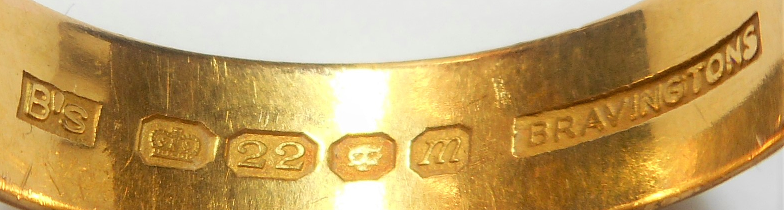 London B Gold Makers Marks on British Irish Jewellery